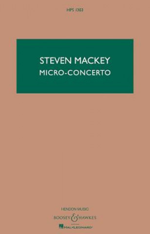 Βιβλίο MICROCONCERTO STEVEN MACKEY