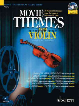 Книга Movie Themes for Violin Alan Fearnley
