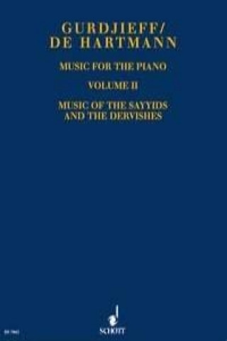 Kniha MUSIC FOR THE PIANO VOL 2 GEORGES I GURDJIEFF