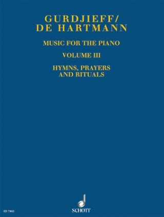 Carte MUSIC FOR THE PIANO VOL 3 GEORGES I GURDJIEFF