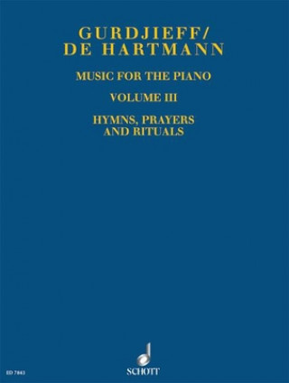 Book MUSIC FOR THE PIANO VOL 3 GEORGES I GURDJIEFF