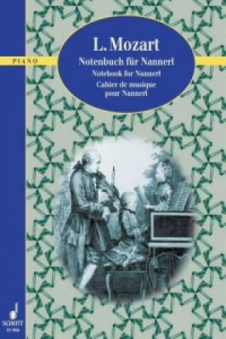 Livre Notebook for Nannerl Leopold Mozart