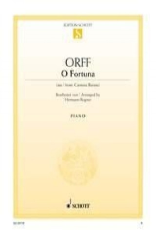 Könyv O FORTUNA CARL ORFF