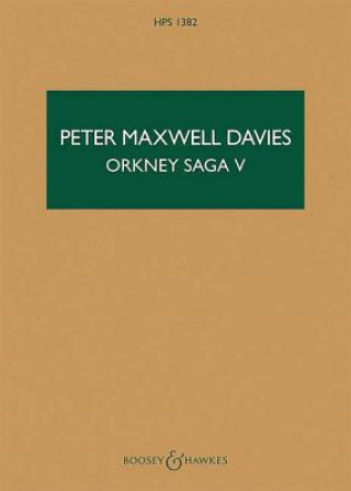 Carte ORKNEY SAGA V SIR MAXWELL DAVIES