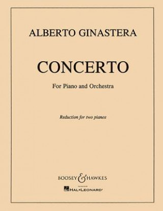 Kniha PIANO CONCERTO NO 1 OP 28 ALBERTO GINASTERA