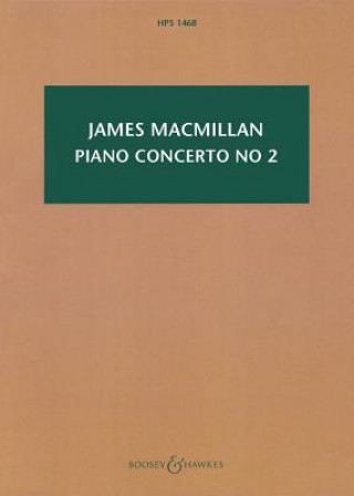 Książka Piano Concerto No. 2 James Macmillan