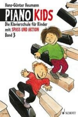 Kniha PIANO KIDS BAND 3 AKTIONSBUCH 3 HANS-G NTER HEUMANN