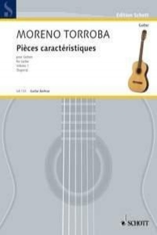 Knjiga PICES CARACTRISTIQUES VOL 1 FEDE MORENO-TORROBA