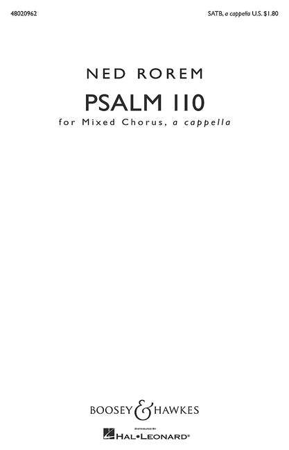 Книга PSALM 110 NED ROREM