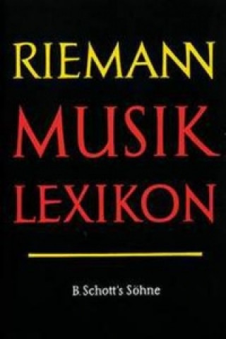 Knjiga RIEMANN MUSIKLEXIKON BAND 1 