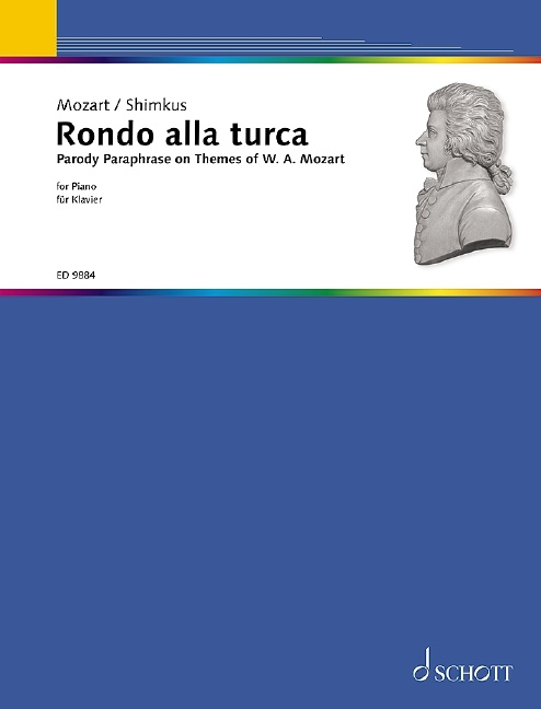 Carte RONDO ALLA TURCA WOLFGANG AMA MOZART