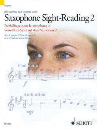 Kniha Saxophone Sight-reading 2 John Kember