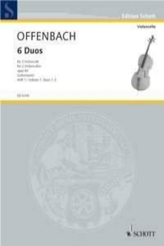 Книга SIX DUOS OP 50 BAND 1 JACQUES OFFENBACH