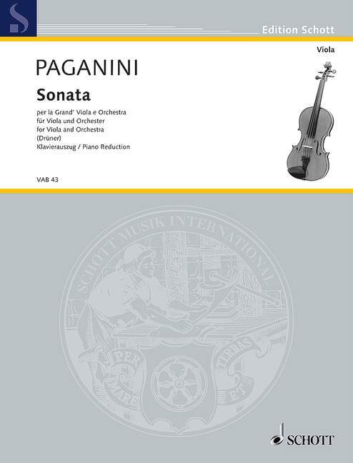 Książka SONATA NICCOL PAGANINI