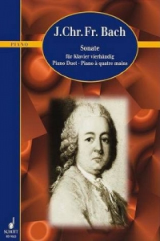 Kniha SONATA A MAJOR JOHANN CHRISTO BACH