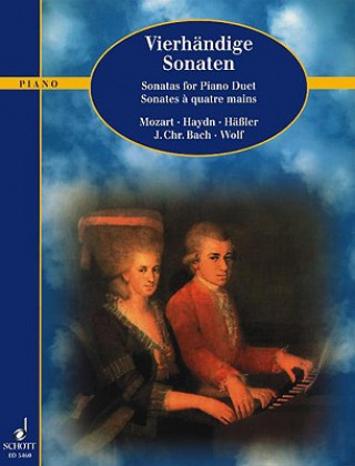 Könyv SONATAS FOR PIANO DUET Walter Frickert