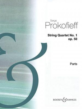 Книга STRING QUARTET 1 IN B FLAT MINOR OP 50 SERGE PROKOFIEFF