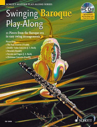 Book Swinging Baroque Play-along for Clarinet Alexander L'Estrange