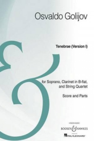 Buch TENEBRAE VERSION I OSVALDO GOLIJOV