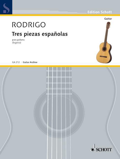 Buch TRES PIEZAS ESPAOLAS JOAQU N RODRIGO