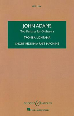 Livre TWO FANFARES FOR ORCHESTRA John Adams