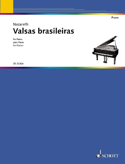 Knjiga VALSAS BRASILEIROS ERNESTO NAZARETH