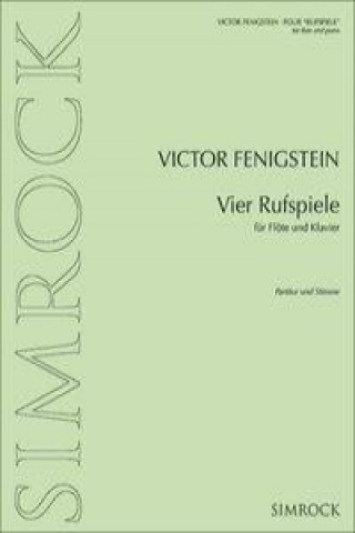 Buch VIER RUFSPIELE VIKTOR FENIGSTEIN