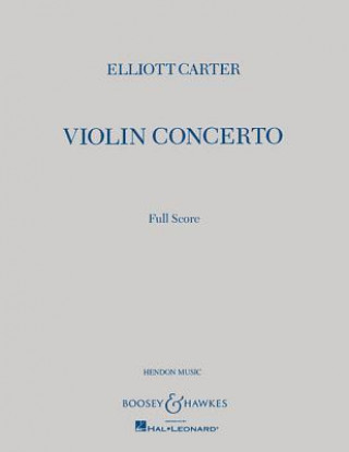 Carte VIOLIN CONCERTO ELLIOTT CARTER