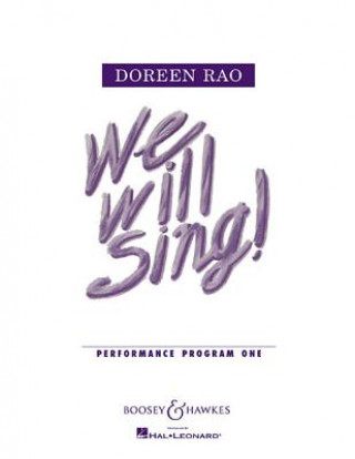 Książka WE WILL SING VOL 1 DOREEN RAO