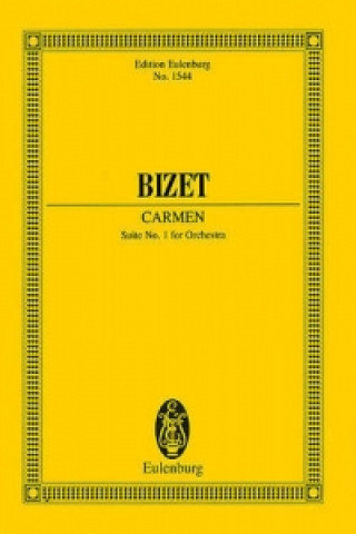Könyv CARMEN SUITE I GEORGES BIZET