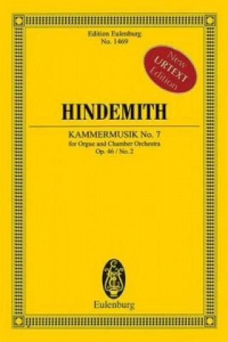 Carte CHAMBER MUSIC NO 7 OP 462 Paul Hindemith