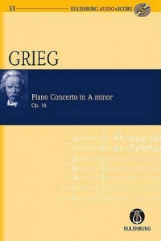 Книга CONCERTO A MINOR OP 16 Edvard Grieg