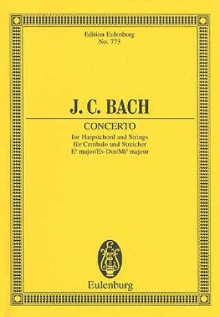 Knjiga CONCERTO EB MAJOR JOHANN CHRISTI BACH