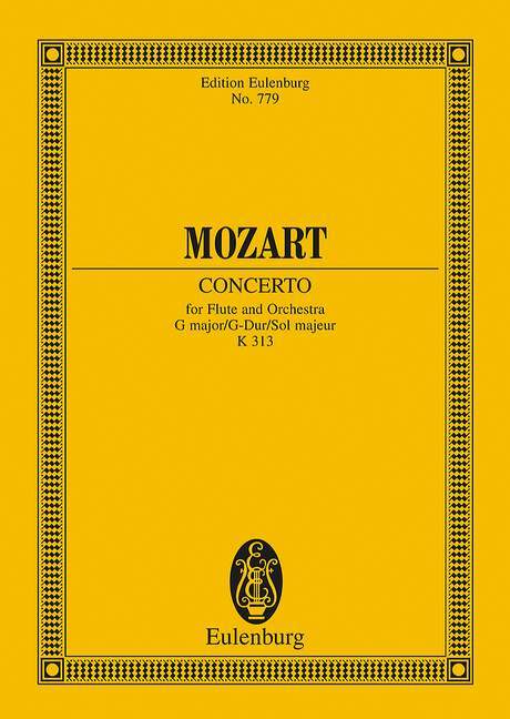 Libro CONCERTO G MAJOR KV 313 WOLFGANG AMA MOZART