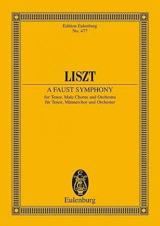 Książka FAUST SYMPHONY FRANZ LISZT