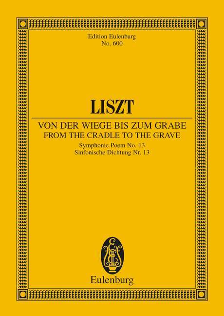 Carte FROM THE CRADLE TO THE GRAVE FRANZ LISZT