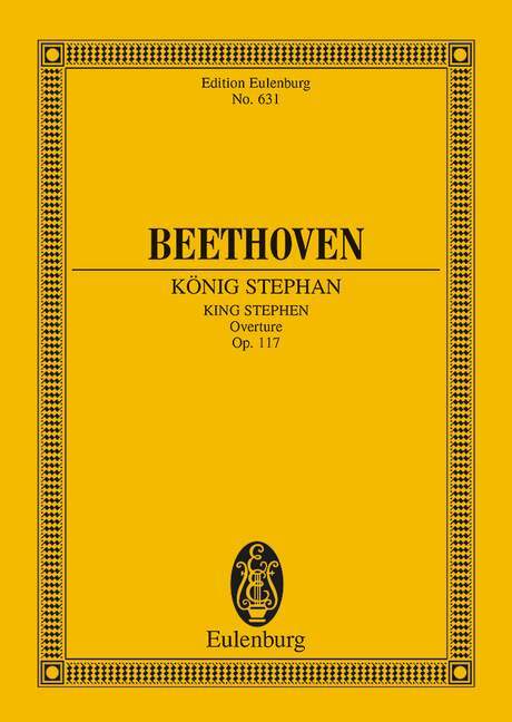 Книга KING STEPHEN OP 117 LUDWIG VA BEETHOVEN