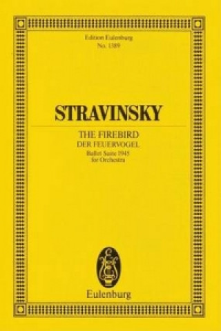 Knjiga LOISEAU DE FEU THE FIREBIRD IGOR STRAVINSKY