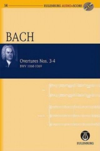 Knjiga Overtures 3-4 Johann Sebastian Bach