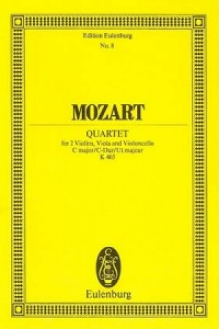 Buch STRING QUARTET C MAJOR KV 465 WOLFGANG AMA MOZART