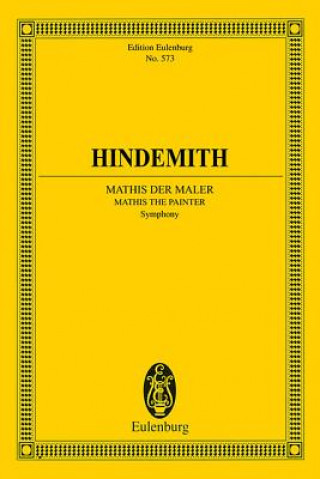 Könyv SYMPHONY MATHIS THE PAINTER Paul Hindemith