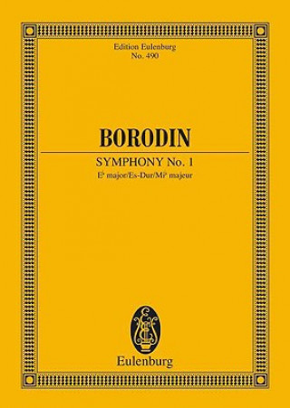 Kniha SYMPHONY NO 1 EB MAJOR ALEXANDER BORODIN