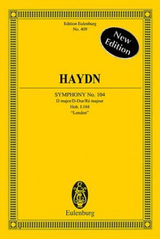 Tlačovina Symphony No. 104 D major, "Salomon" JOSEPH HAYDN