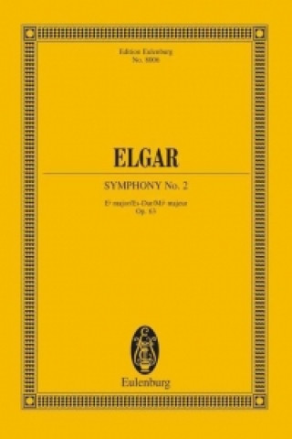 Carte SYMPHONY NO 2 EB MAJOR OP 63 EDWARD ELGAR