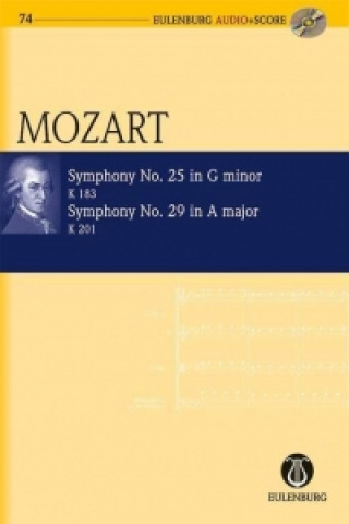 Libro SYMPHONY NO 25 G MINOR SYMPHONY NO 29 A WOLFGANG AMA MOZART