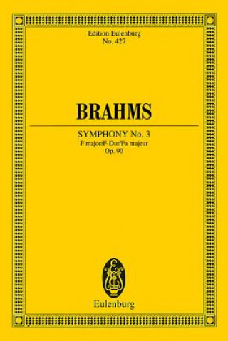 Книга SYMPHONY NO 3 F MAJOR OP 90 Johannes Brahms