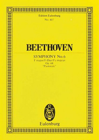 Carte SYMPHONY NO 6 F MAJOR OP 68 LUDWIG VA BEETHOVEN