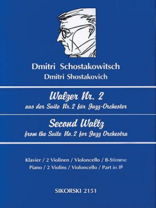 Książka SECOND WALTZ DMITRI SHOSTAKOVICH