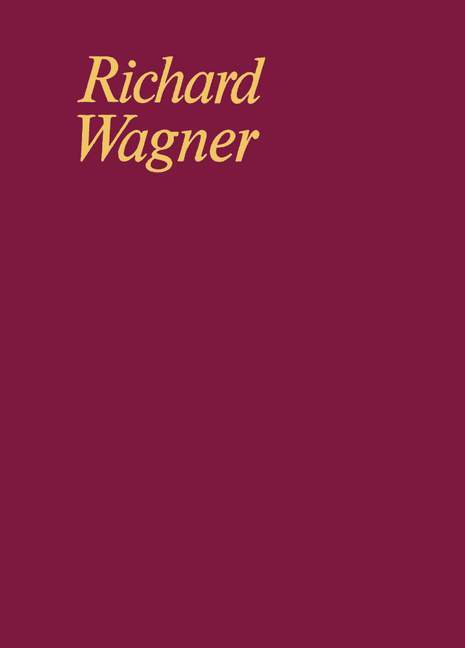 Book ADAPTIONS OPERA ADAPTATIONS III WWV 62 E Richard Wagner