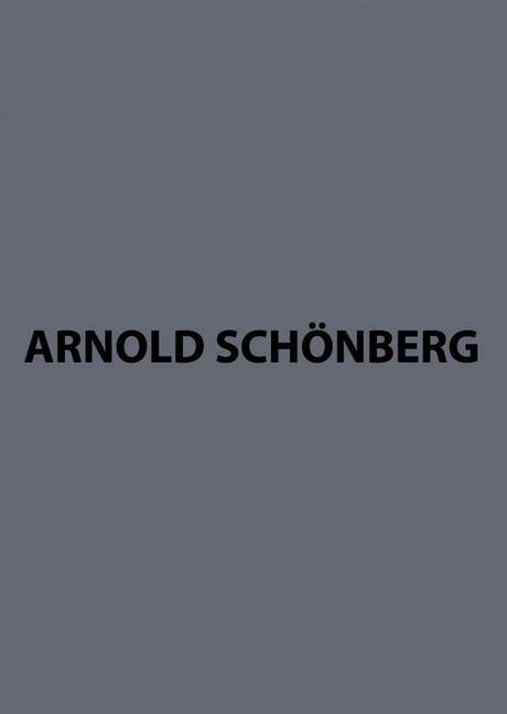 Könyv CHORAL WORKS I ARNOLD SCHOENBERG